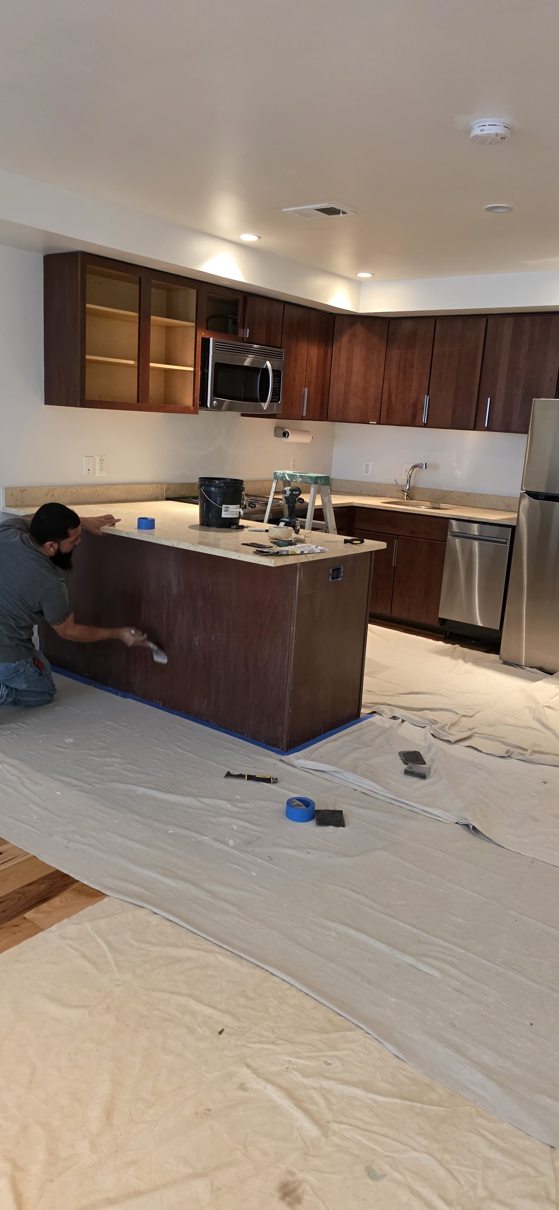 Before — Cabinets